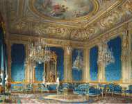 Premazzi Luigi Mansion of Baron A.L. Stieglitz. The Blue Drawing-Room - Hermitage